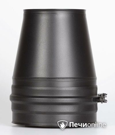 Комплектующие дымохода Schiedel Конус д250 PM25 (Черный) Permetr в Барнауле