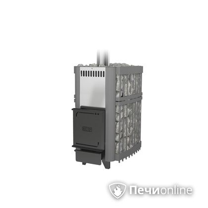 Дровяная печь-каменка Костёр Сетка 18 К СтД в Барнауле