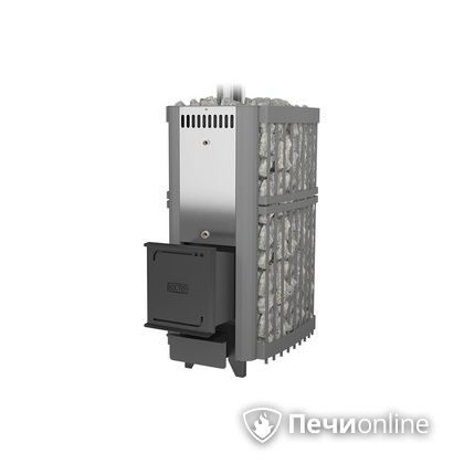 Дровяная печь-каменка Костёр Сетка 28 СтД в Барнауле