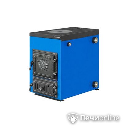 Отопительный котел Везувий Эльбрус-18 с плитой Везувий В1 в Барнауле
