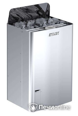 Электрокаменка (электрическая печь) Harvia Wall Combi SW90 с парогенератором без пульта в Барнауле