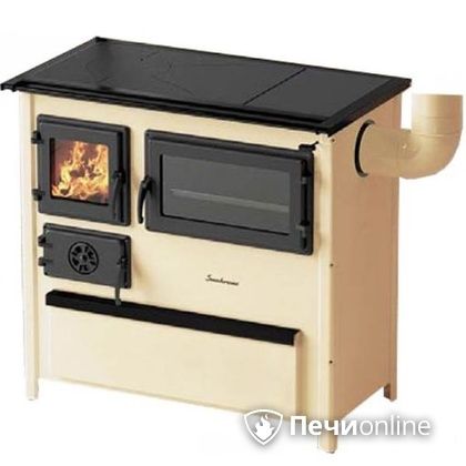 Отопительно-варочная печь MBS Trend Cream R с духовым шкафом в Барнауле