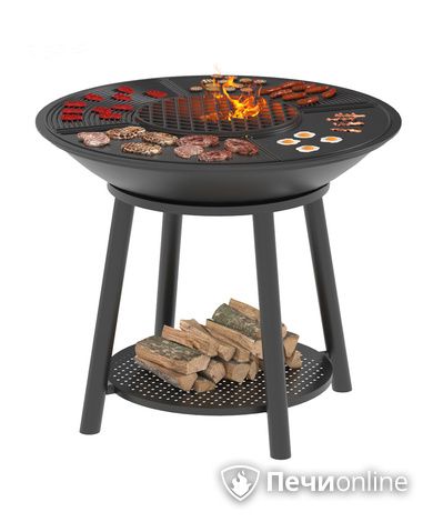Гриль для дачи Везувий Fantastic Grill Престиж 1000 (чугун) в Барнауле