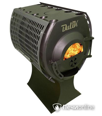 Отопительно-варочные печи Березка BulyK 280 Плюс со стеклом и экранами боковыми в Барнауле