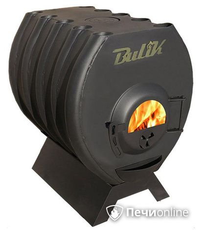 Отопительно-варочная печь Березка BulyK 400 со стеклом в Барнауле