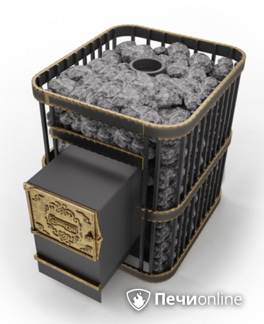 Дровяные печи-каменки Сабантуй Квадро Чугун 16 в Барнауле