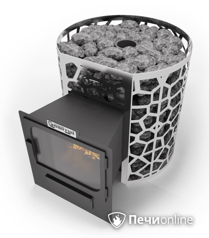 Дровяные печи-каменки Сабантуй Саванна Чугун 24 панорама в Барнауле