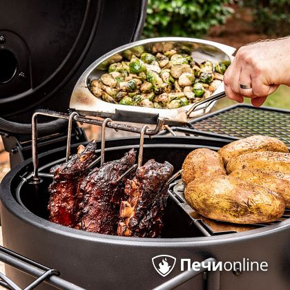 Аксессуар для тандыра Oklahoma Joe's Тройная решетка для коптильни Drum Bronco Pro в Барнауле