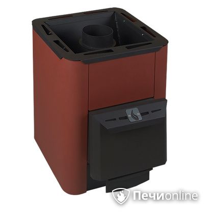 Дровяная банная печь Конвектика Колибри 9У терракота в Барнауле