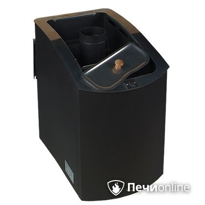Дровяная банная печь Конвектика 12Б антрацит в Барнауле