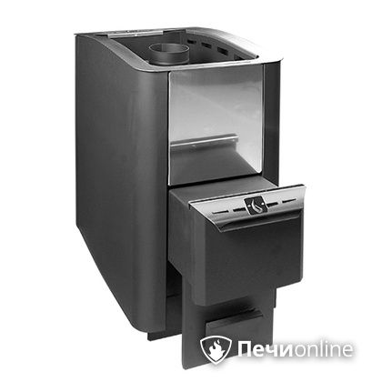 Дровяная банная печь Конвектика 16 антрацит в Барнауле