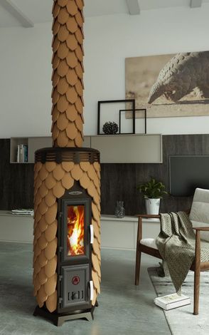 Отопительная печь TMF Сента Панголина Лайт терракота в Барнауле