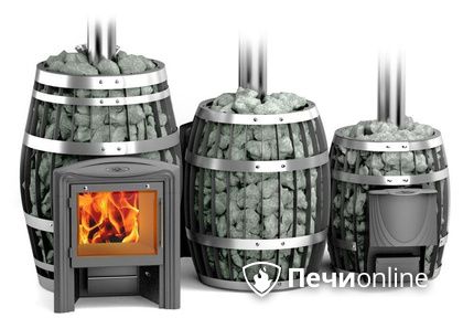 Дровяная печь TMF Саяны Inox Люмина КТК в Барнауле