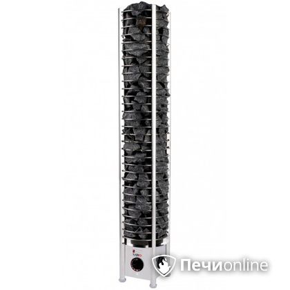 Электрокаменка для сауны Sawo TH3-60NB-P со встроенным пультом управления круглая в Барнауле