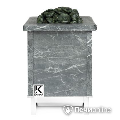 Электрическая печь Karina Quadro 9 кВт mini Талькохлорит в Барнауле