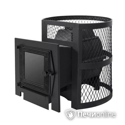 Дровяная банная печь Протопи Чугунка 16 Финка С в Барнауле