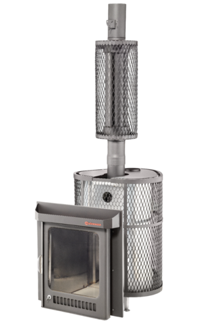 Дровяная банная печь Ферингер  Оптима ПФ (Сетка) в Барнауле