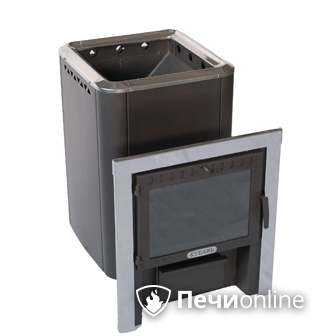 Печь для бани НМК Сибирь Кубань Панорама в Барнауле