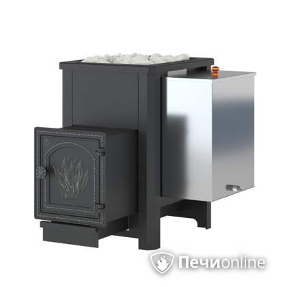 Дровяная печь-каменка Везувий Русичъ АКВА 16 (ДТ-4) в Барнауле