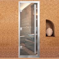 Дверь для бани Arta Премьер 60G Прозрачная, 1900х700 мм