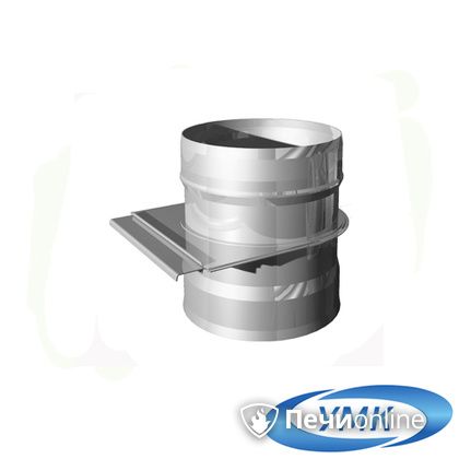  УМК Шибер-задвижка D130 1.0 мм нержавейка в Барнауле