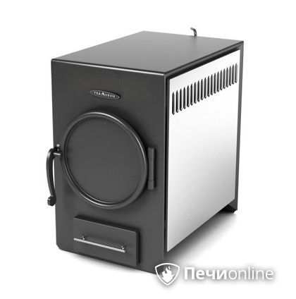 Печь-буржуйка TMF Нормаль-2 антрацит НК труба сзади в Барнауле