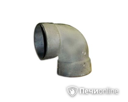 Дымоход Гефест Отвод 90° чугун D150 в Барнауле