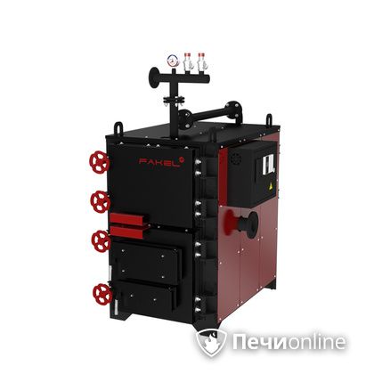 Твердотопливный котел Термокрафт Fakel-M 100 кВт стальной жаротрубный в Барнауле