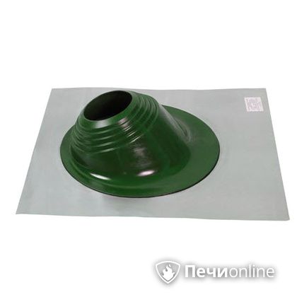 Проходник через кровлю Мастер Флеш Кровельный проходник N2-RES диаметр 203-280 мм. Зеленый в Барнауле